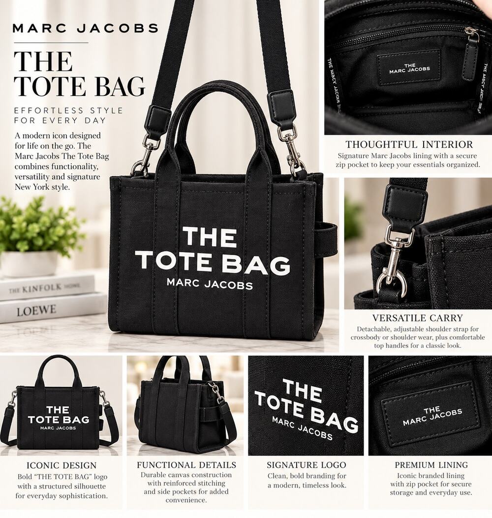 Marc Jacob The Tote Bag*with Crossbody